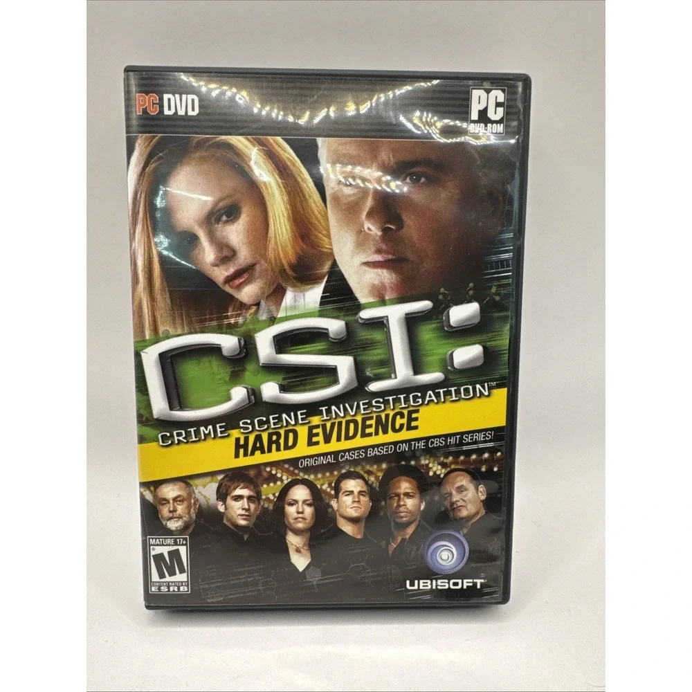 CSI: Crime Scene Investigation Hard Evidence PC - Very Good Con. -